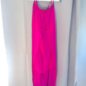 Trina Turk Fringe over lay dress